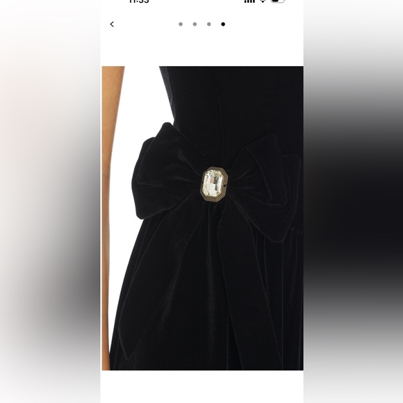 Show Me Your MuMu Black Midi Dress - Picture 4 of 4